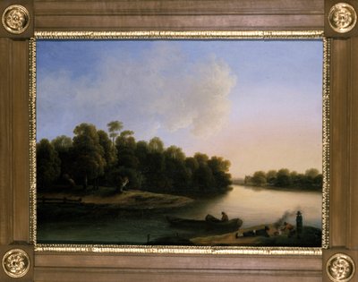 Flusslandschaft von Otto Wagner
